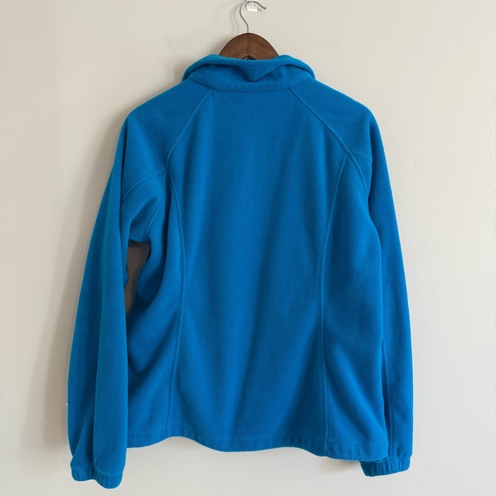 Columbia Bright Blue Fleece Jacket - Picture 6 of 8